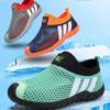 Fashion Breathable Mesh Kids Shoes Outdoor Sneakers for 3-15Years Boys Girl Summer Beach Shoes Lightweight Wading Shoes