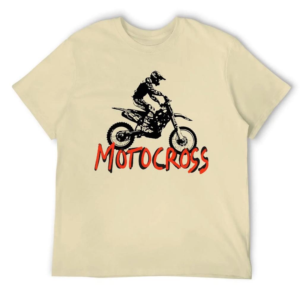 Motocross For Sale Top Tee Hipster T-shirt Round Neck Motion Funny Novelty Aactivity Competition USA Size