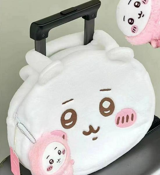 Chiikawa Usagi Hachi Velká hlava Tote Bag – Roztomilý dárek Ita Bag