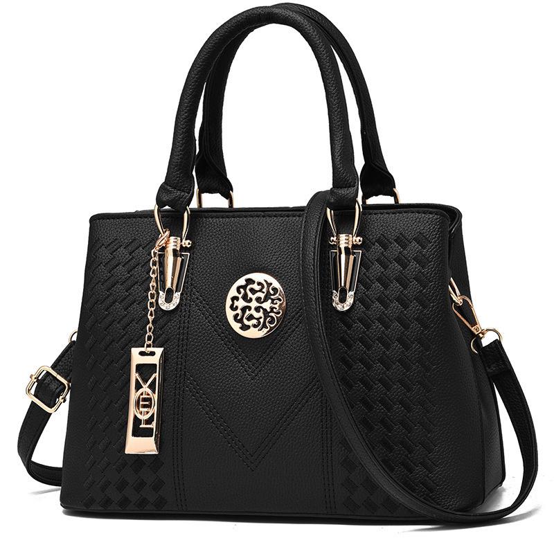 Luxury Ladies Hand Bags Purse Fashion Shoulder Bags Famous Designer Brand Bags Women Leather Handbags 30x13.5x23cm