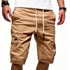 Men's Cargo Shorts Loose Fit Breathable Multi-Pocket for Street Sports and Casual Wear