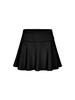 Inner Museum Knit Mini Flare Skirt (Black)