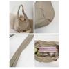 Borsa a Spalla in Nylon Color Caramella Asciugatura Rapida Grande Capacità Borsa Tote Casual Borsa a Spalla Monocolore Stile Coreano Stile Giapponese