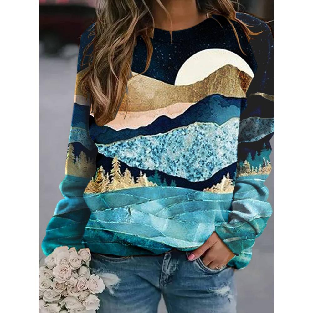 Hanorac la Modă Imprimeu Floral Fluture Femei Hanorace Streetwear Sweatshirts Trening Oversized Pulover Haine Harajuku pentru Fete