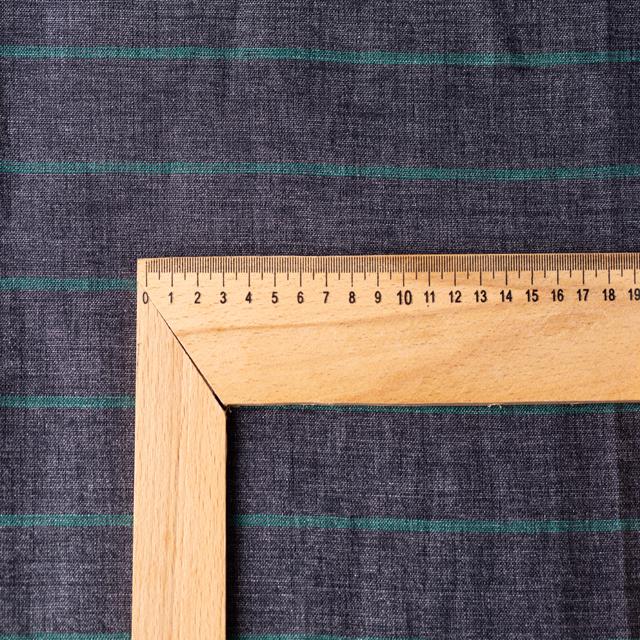 Sustainable Skin-friendly Woven Linen Stripe Fabric In Sock 156gsm 137CM Easy-care Pure Stripe Linen Fabric for Shirt Clothes