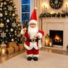 Fine Santa Claus Standing Figurine Christmas Decoration For Window Display Home Ornament
