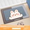 Bathroom Floor Mat Diatomaceous Earth Absorbent Soft Mat Non-Slip Foot Mat for Bathroom Entrance Quick-Drying Toilet Carpet for Home Use