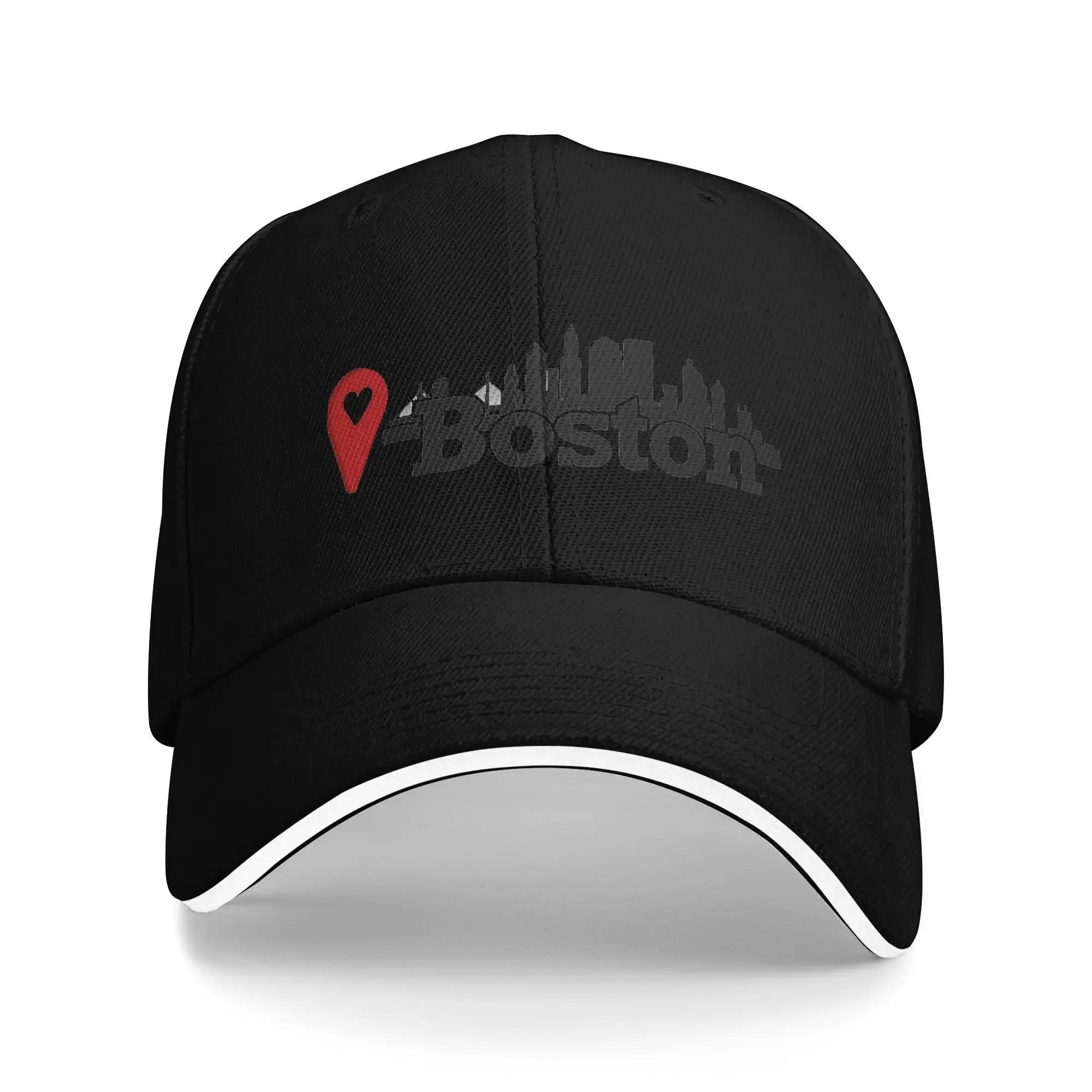 

Summer Casual Baseball Cap Boston Local City Hunting Camping Trucker Hat For Unisex Women Sunscreen y2k Retro Baseball Caps One Size