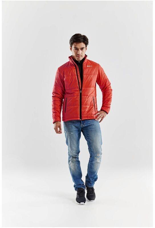 Зимняя куртка Craft Insulation Primaloft Steppjacke Herren 2430 ярко-красный/черный