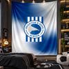 Wall Hanging Tapestry Brighton & Hove Albion Football Print Cloth for Living Room Bedroom Home Decor