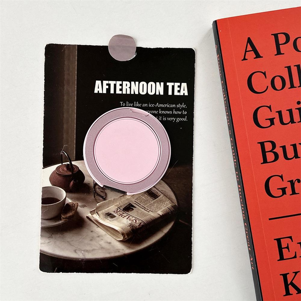 B1 Magnetic 360° Rotating Finger Ring Phone Holder for Silicone Cases, Compatible with Any Phone Model B1 Magnetic Rotating Holder (Self-Adhesive)