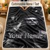 Flannel BlanketThe Weeknd Custom Name Text Personalized Soft Warm Throw Blanket Home Decor Gift