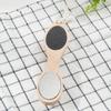 Wooden Foot rubbing stone foot skin grinding foot file pumice stone brush foot massage multi-functional exfoliation foot board
