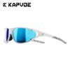 Kapvoe Hot Fashion Cycling Sunglasses Men Photochromic Glasses Mountain Running Hiking Eyewear Sports UV400 Climbing Goggles