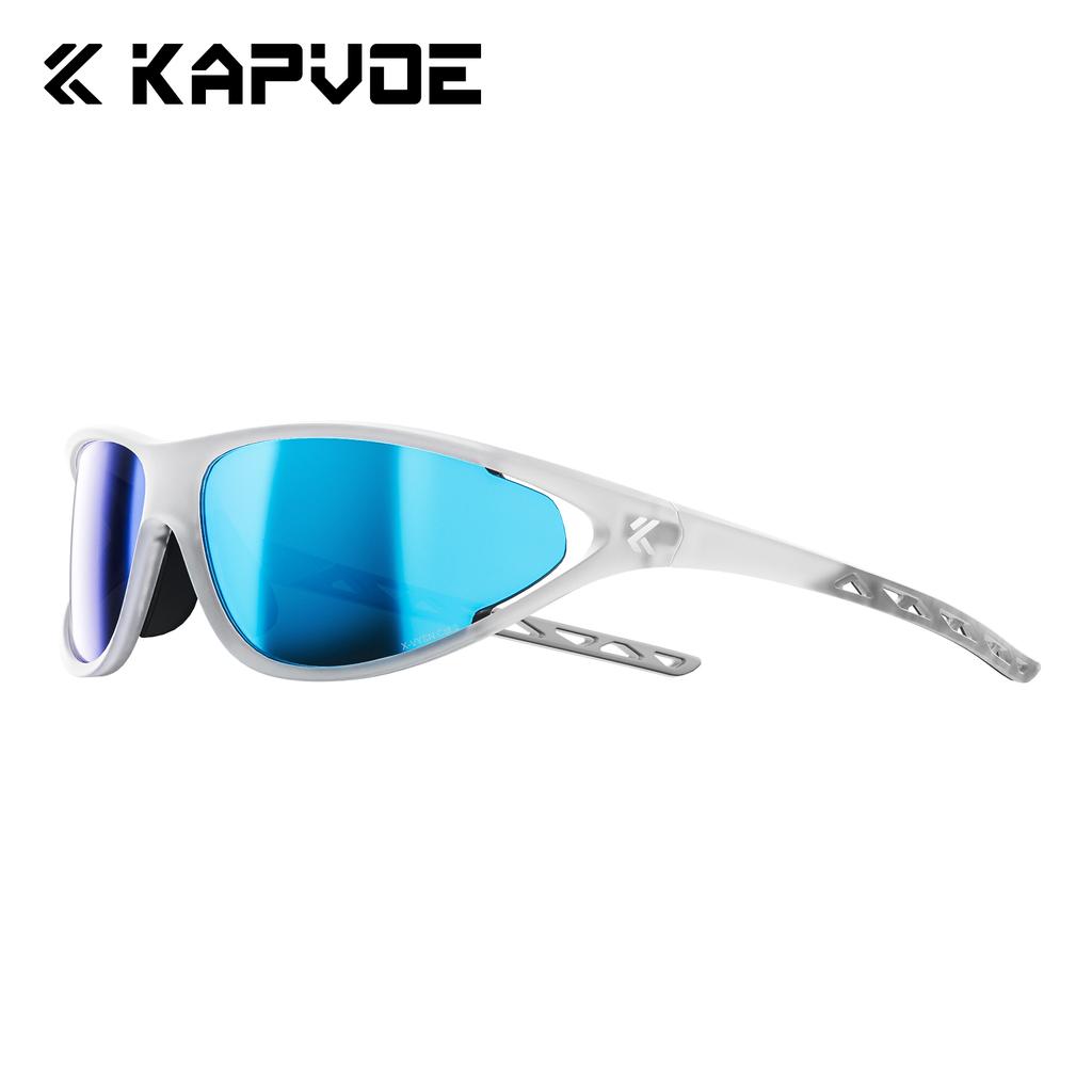 Kapvoe Hot Fashion Cycling Sunglasses Men Photochromic Glasses Mountain Running Hiking Eyewear Sports UV400 Climbing Goggles