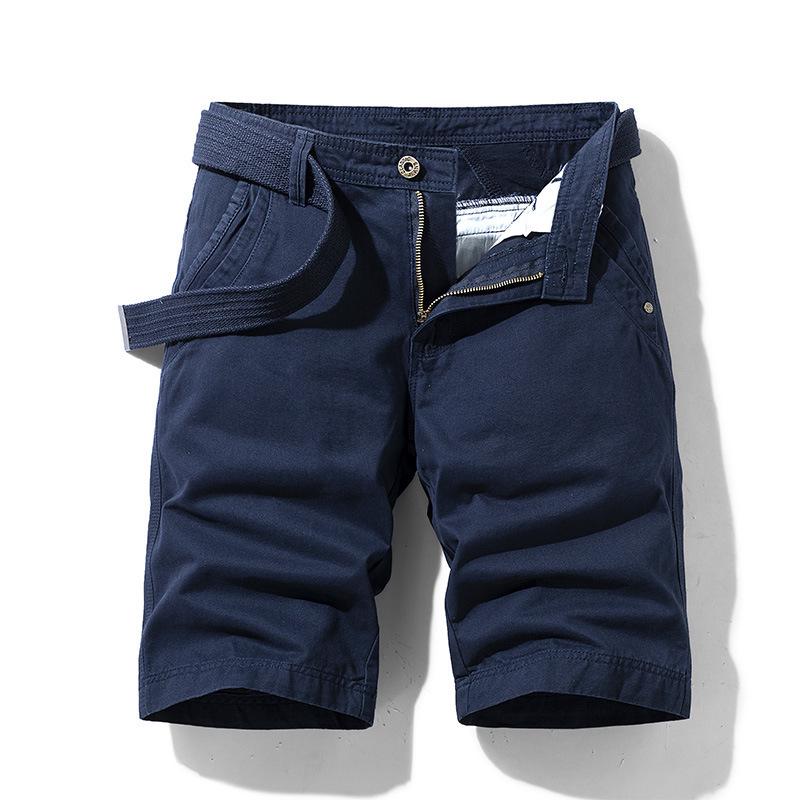 Men's Casual Mid-Length Beach & Sports Shorts - Loose Fit for Tennis, Basketball, Workwear