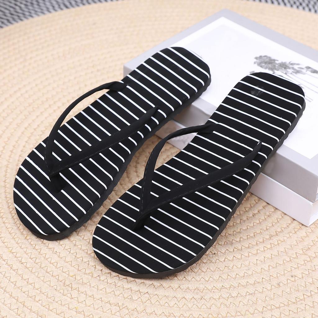 Women Shoes Flat Flip Flops Fashionable Soft Sole Outdoor Beach Flip Flops Womens Plush Slippers Comfy Slippers For Women