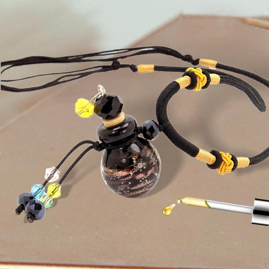 Essential Oil Bottle Pendant Adjustable Cord Perfume