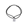 BTS V Kim Taehyung Lock Pendant Braided Bracelet Black Cord Adjustable Minimalist Chain Kpop Idol Fan Merchandise Jewelry Gift for Women Men ARMY