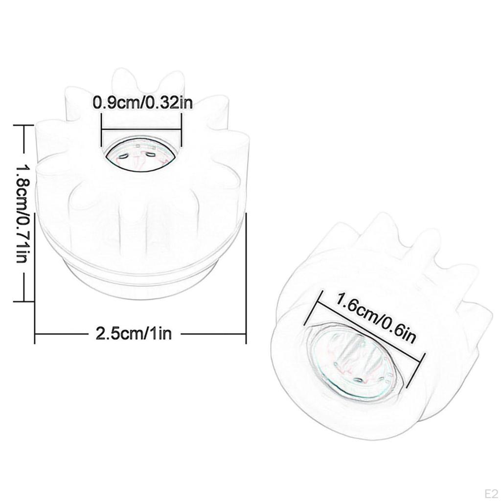 2 Pieces Mop Bucket Gear Pedal Broom Bearing Gears Replacement