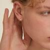 Lunne 14K Diamond Essential Bezel One-Touch Earrings (14K Gold) #Lce10