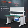 Industrial Double-Sided Anti-Static Inspection and Repair Workbench with Multi-functional Tool Table