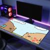 Mousepads Capybara Nonslip Lockedge Office Student Gaming Thickened Large Writing Funny Pad Cushion Mouse Pad