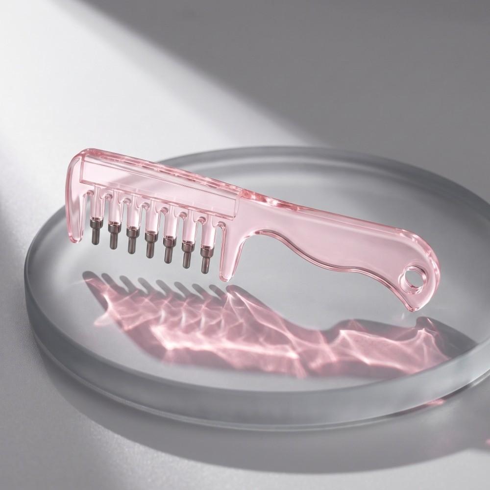 Multi-Function Mini Portable Head Applicator Anti-Frizz Massage Guide Liquid Comb Household