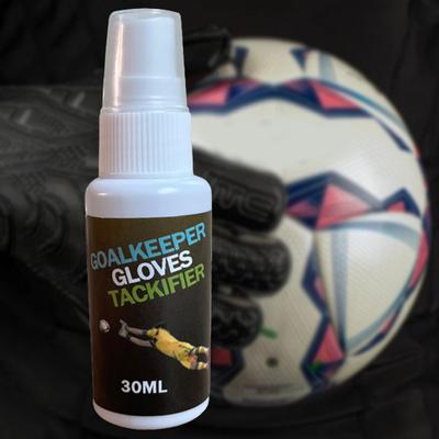 30ml Goalkeeper Glove Spray Bundle Glove Tackifier Sprayer Goalkeeper Gloves Sticky Spray Soccer Goalie Glove Wash Prepare Spray