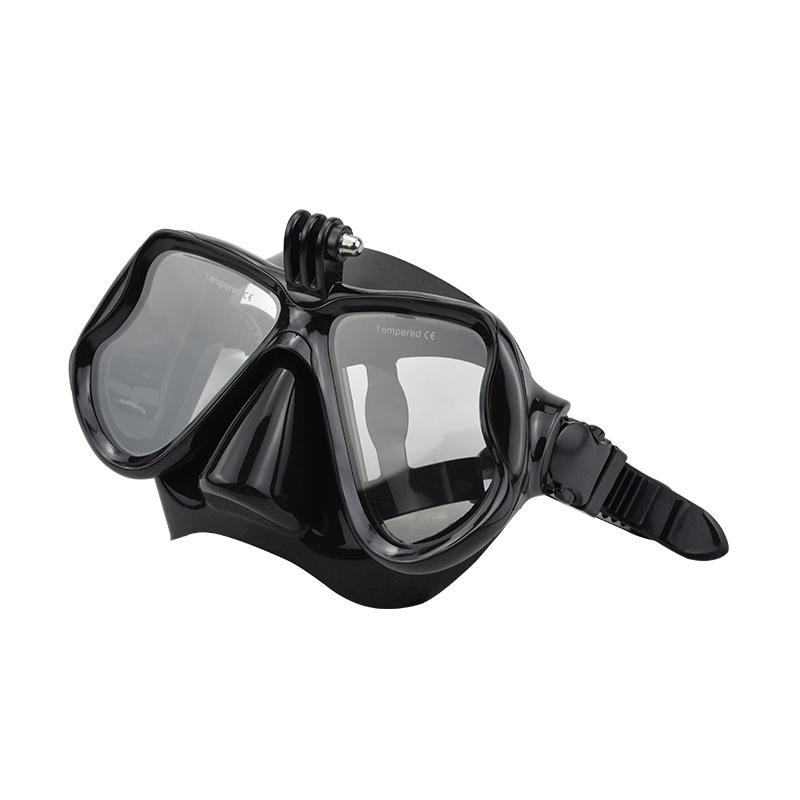 New Summer Model Adult Diving Goggles, Waterproof and Explosion-Proof, High-Definition Integrated Large Frame Silicone Single Lens Diving Equipment