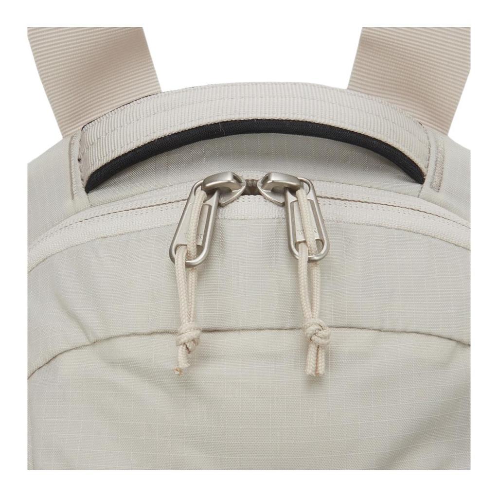The North Face Simple Versatile Logo Embroidered Nylon Mini Backpack Men backpack Beige NM2DS07D