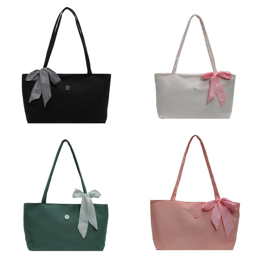 Elegant Korean Style Soft Pu Zipper Tote Bag With Large Capacity For Daily Commuting