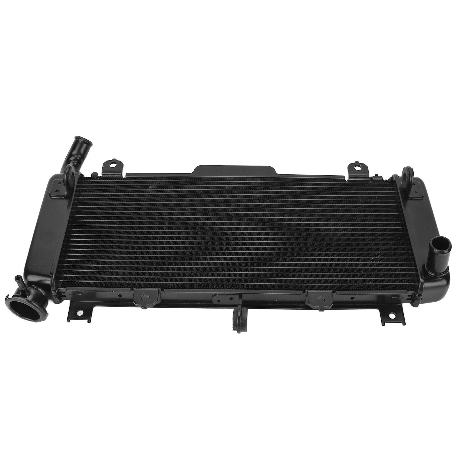 Черный металлический мотоциклетный радиатор, охладитель моторного масла, замена для Ninja 400 2018–2021