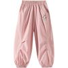 Disney Girls' Summer Cartoon Print Lightweight Anti-Mosquito Pants