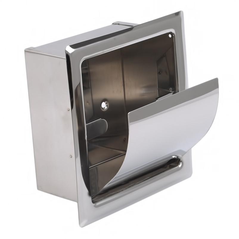 Kitchen Toilet Paper Holder 1Pc Bedroom For Hotel Wall Mounted Bathroom Toilet Tissue Box