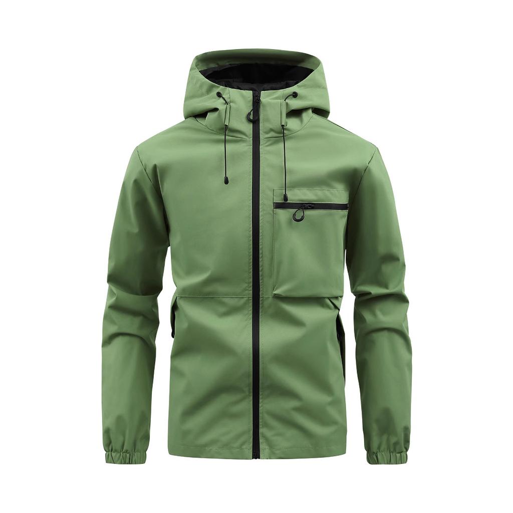 Men's Hooded Casual Waterproof Outdoor Jacket, Assault Jacket, Casual Top