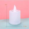 Flameless Led Candle Light Battery Powered Bright Color Lamp Blinking Row Long Lasting Decoration
