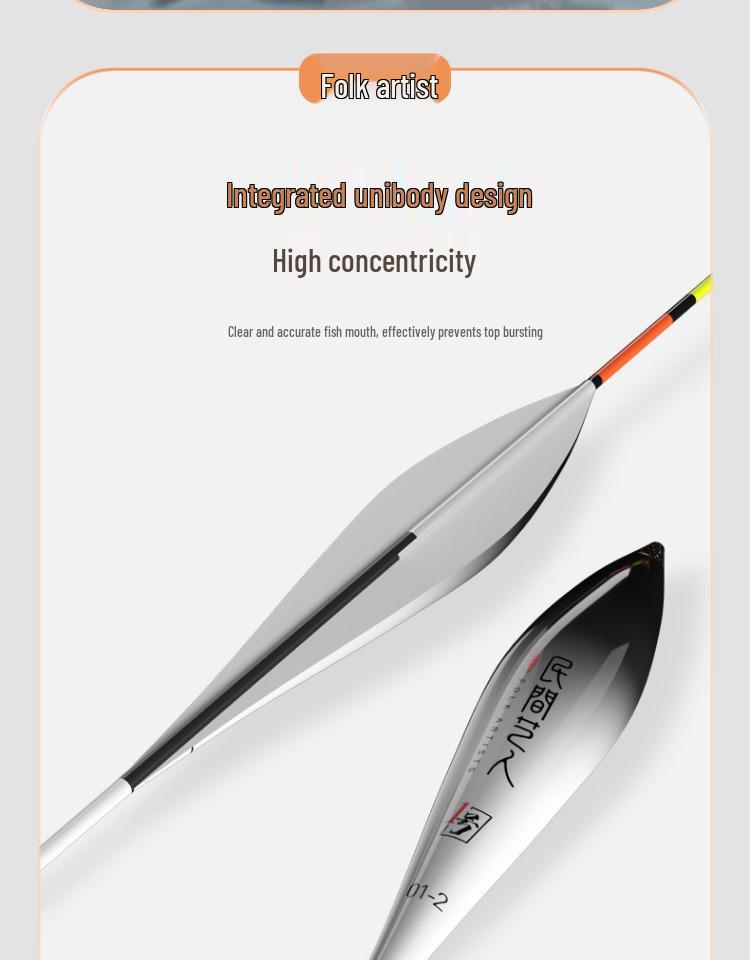 High Sensitivity Fishing Float Set for Carp: Enhanced Visibility for Crucian, Silver, Bighead, Grass Carp - Ideal for Wild & Shallow Water Fishing