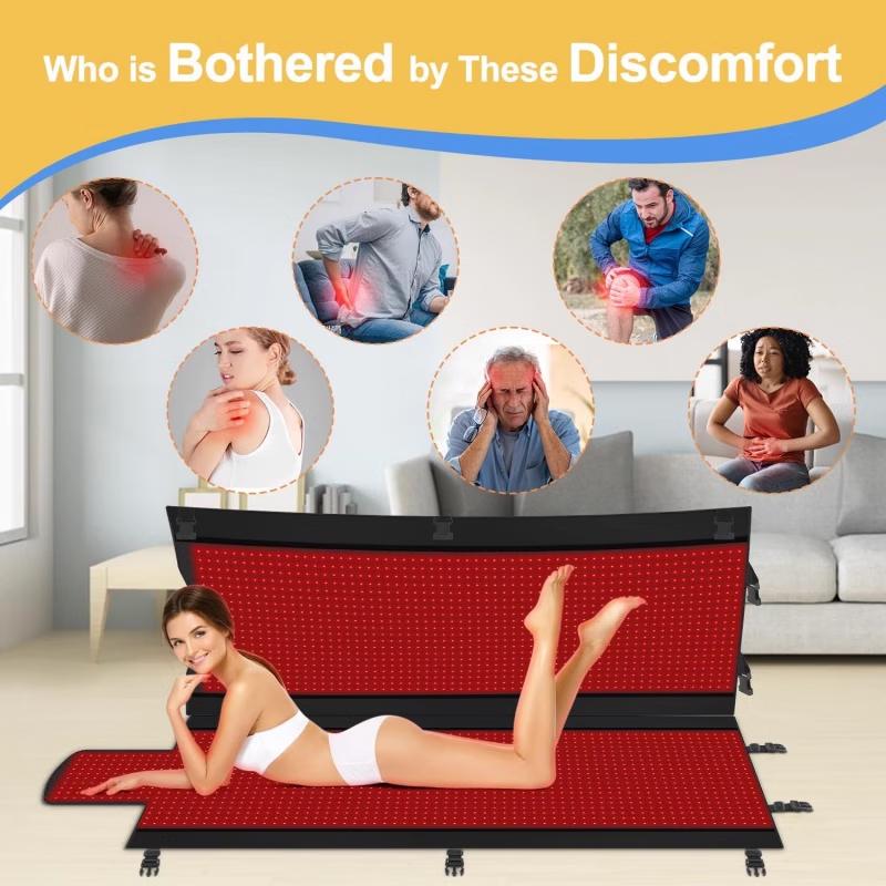 

Dis 2570 Червоне світло Інфрачервоний нагрів Масажний мат