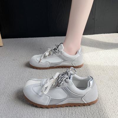 Ugly Cute Girl Summer New Smart Non-slip Rubber Outsole Fashion Casual Fondant White Shoes
