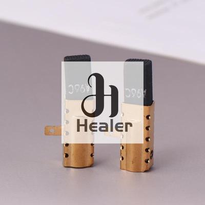 1/3Set Replacement Carbon Brushes 1619P01777 For PBH 2500 RE PBH 2000 PBH 2100 Rotary Hammer Tool Metal Material