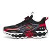 Anta Kids Energy Ring 8.0 Cushioning Non-Slip Shock Absorbing Durable Low-Top Running Shoes Kids Running Shoes Black Red 312245581-1