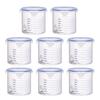 8Pcs Airtight Paint Storage Container Touch up Paint Cups Storage Cups with Lid for Repainting Leftover Paint Enduring