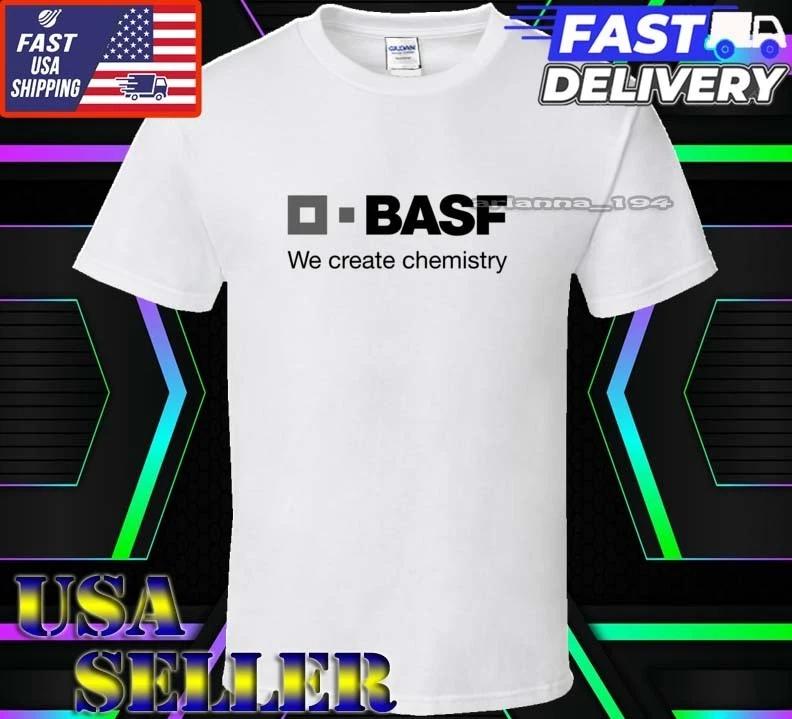 Nové Tričko BASF Logo Tričko Vtipné Americké USA Unisex Velikost S-5XL
