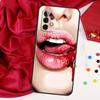 Sexy Vampire Lips For Samsung Galaxy A56 A36 A26 A16 A05 A06 A22 A32 A52 A54 A34 A14 A55 A15 A53 A33 A35 Case