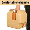 Großvolumiger 20L Tragbarer Wasserspender Eimer Kanister Für Strandpartys Camping Und Picknick-Enthusiasten Notfallgebrauch