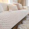 Plush Jacquard Sofa Cover Designed For Living Room Non -Slip Sofa Furniture Towel Home Armchair Covers Love Seat L -Shape Corner Couch Protector