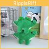 Cute Dinosaur Plush Stuffed Animal Green Stegosaurus For Kids Adorable Backpack Decoration