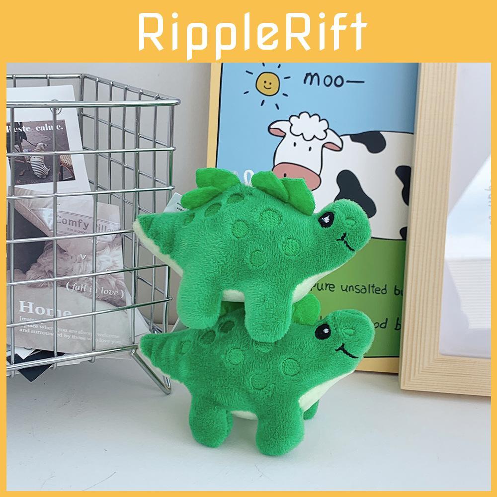 Cute Dinosaur Plush Stuffed Animal Green Stegosaurus For Kids Adorable Backpack Decoration