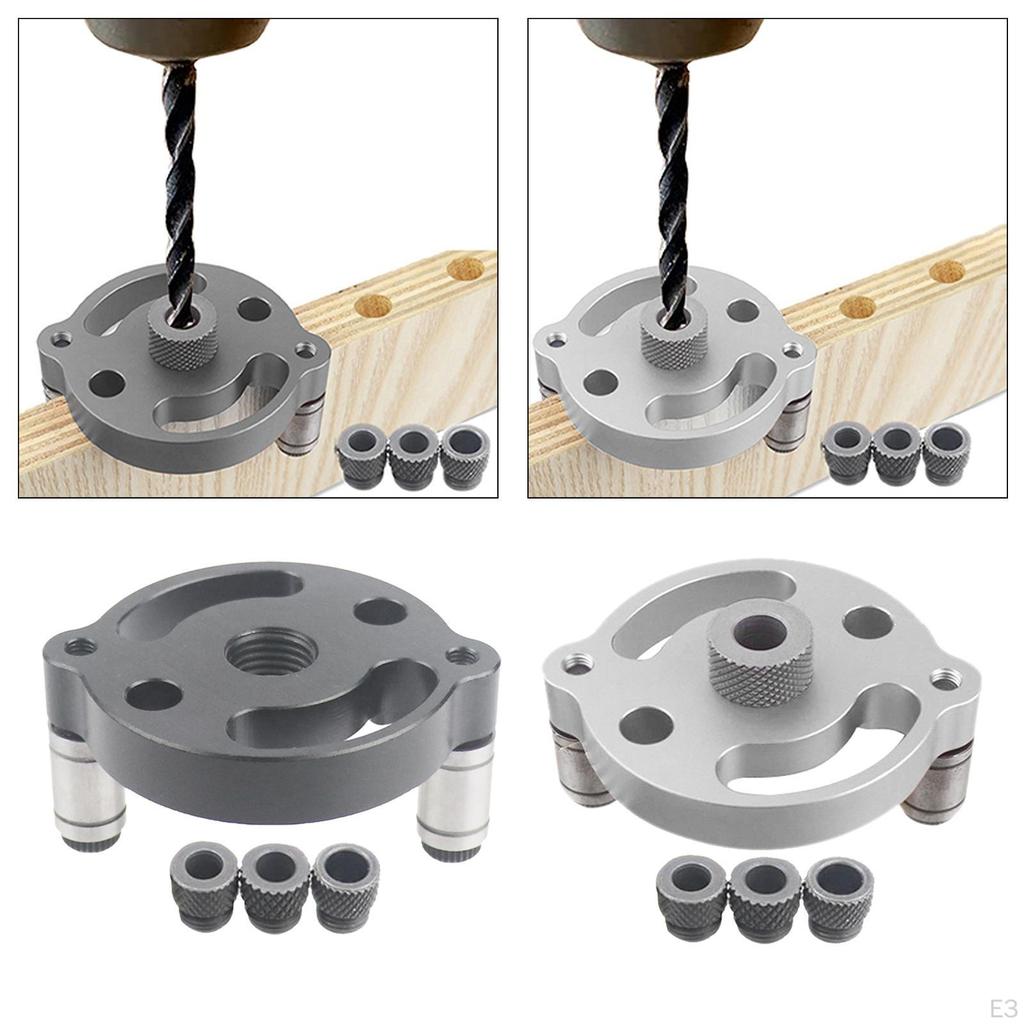 6/8/10mm Vertical Pocket Hole Self Centering Dowelling Puncher Drill for Woodworking